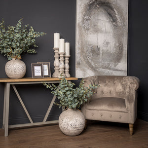Stone Ceramic Candle Holder_3341