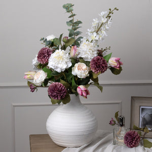 Tall White Delphinium Stem_5594