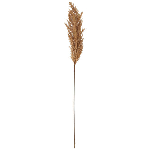 Taupe Faux Dried Pampas Grass Stem_5600