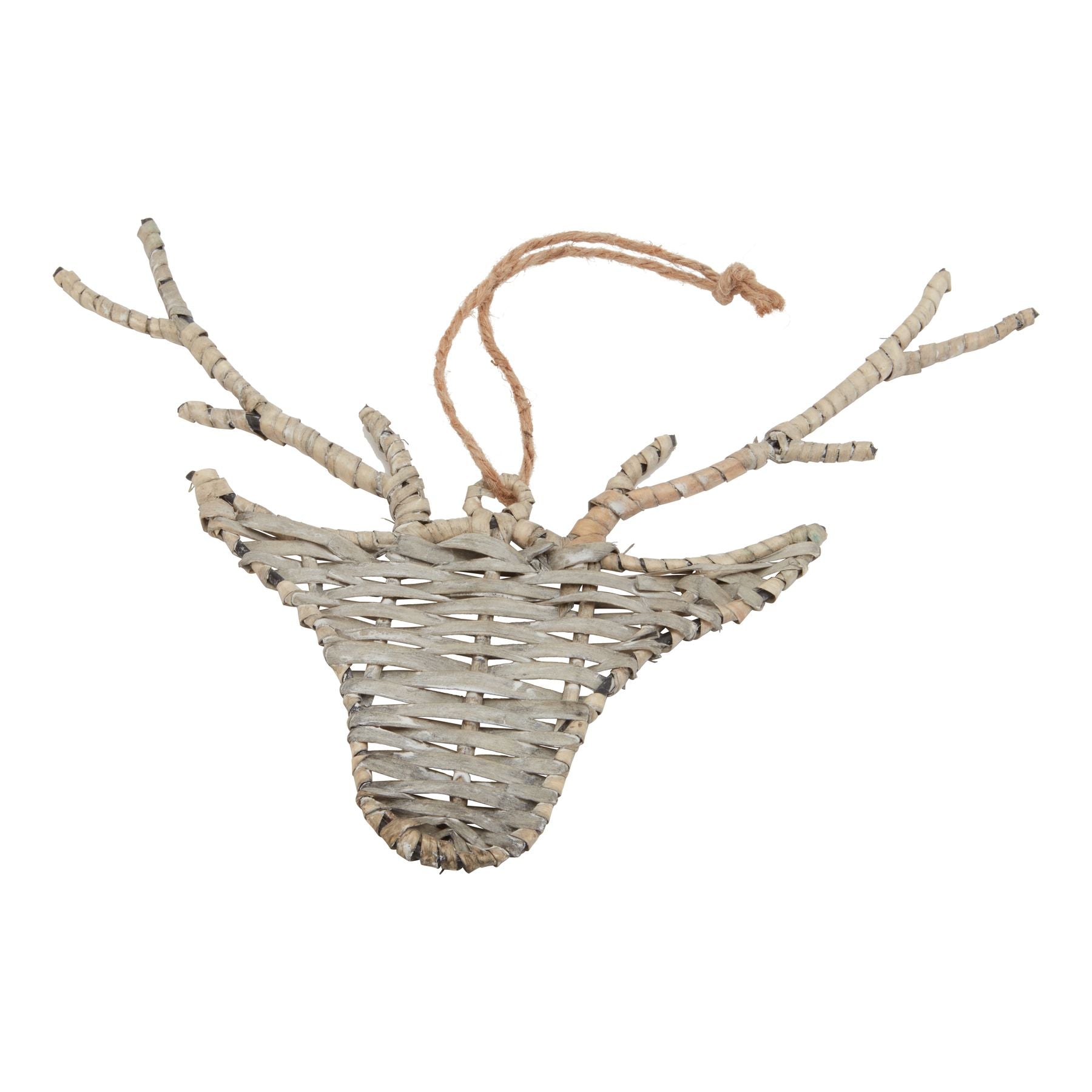 The Noel Collection Wicker Hanging Reindeer_3446