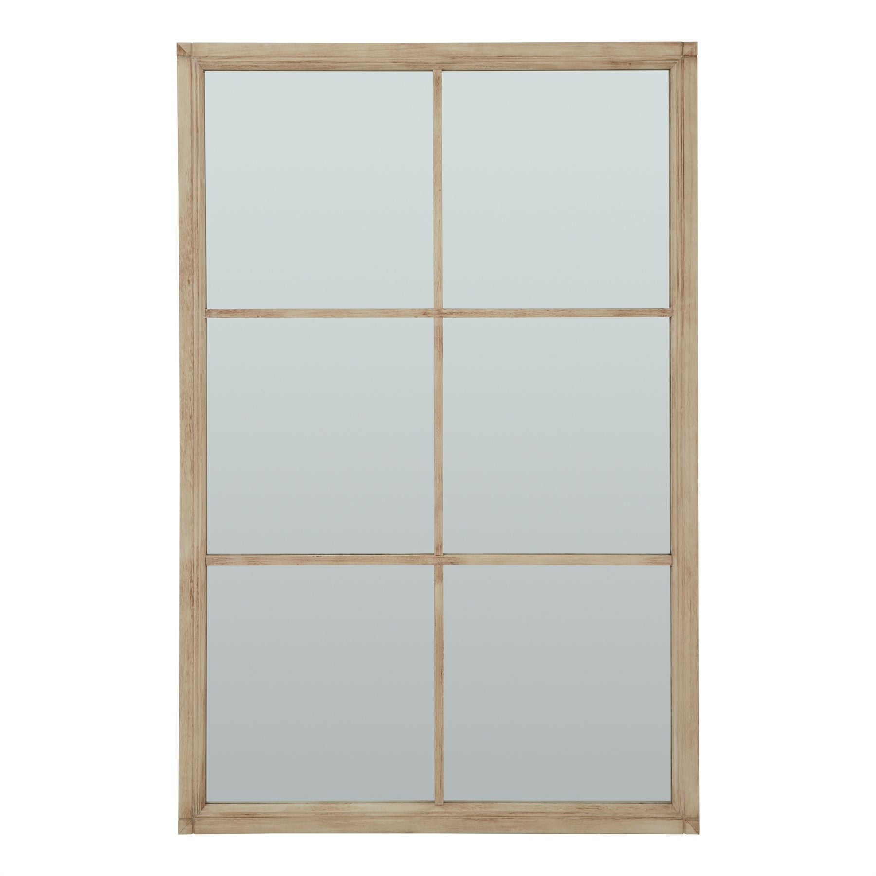 Washed Wood XL Window Mirror_4237