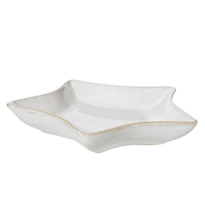 White Ceramic Star Dish_3263