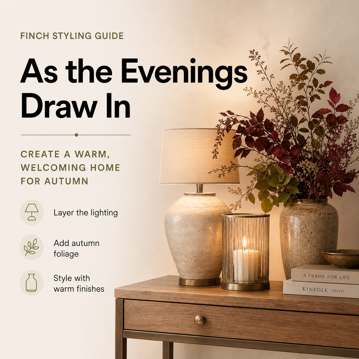 How to Create a Warm, Welcoming Home for Autumn