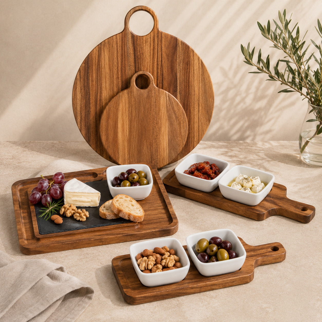 Acacia Serving Boards and Platters