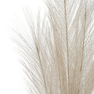 Bleached Faux Pampas Grass Stem_4421