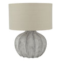 Darcy Antique White Flute Lamp_777