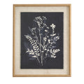 Flora & Fauna Collection Grove On Linen In Beaded Frame_3785