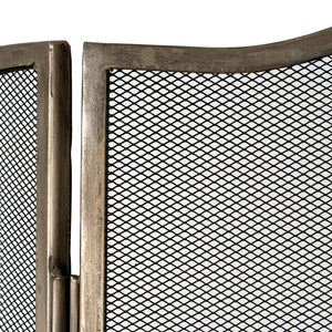 Antiqued Silver Large  Fire Screen [cid:24538-b]