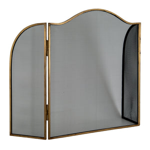 Antiqued Brass Large  Fire Screen [cid:24540-c]