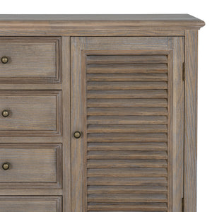 Delphine Collection 2 Door 4 Drawer Large Dresser Base [cid:24659-d]