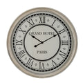 Hotel Paris Large Grey Clock With Glass [cid:24675]