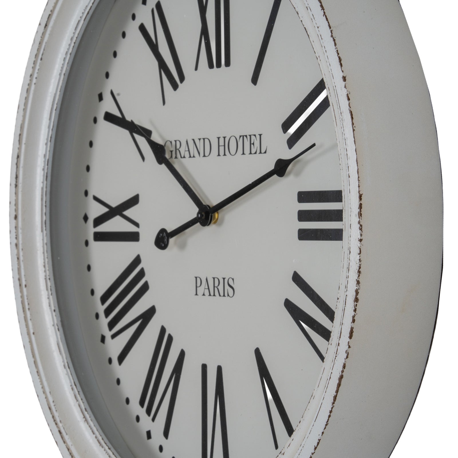 Hotel Paris White Clock With Glass [cid:24676-a]