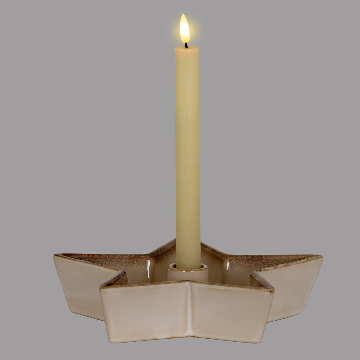 Large Solace Cement Star Candle Holder [cid:3f83b92b1d07ba2966833a217c3771da]