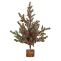 Large Frosted Winter Berry Tree On Wooden Block [cid:d5383cceac2ce839946f3a22eda8c56e]