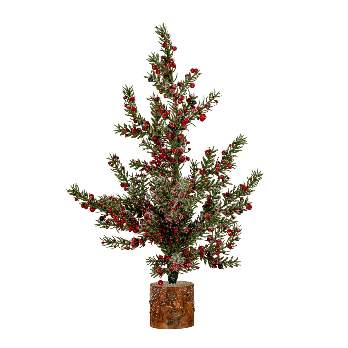 Medium Frosted Winter Berry Tree On Wooden Block [cid:ae882be7a80f6b0358593a22eda88b2b]
