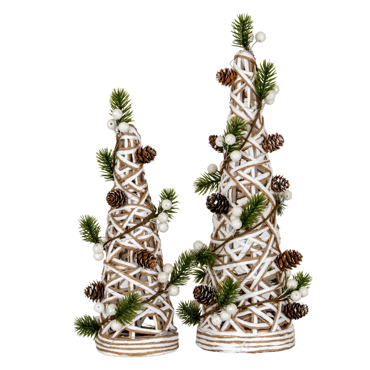 Large LED White Rattan Cone Tree With Winter Branches [cid:85ad288ce33dbd5f05103a22eda89b70]