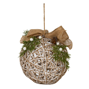 Large LED White Rattan Bauble With  Branches And Ribbon [cid:496a1d17c8e91d33e0213a22eda87e43]
