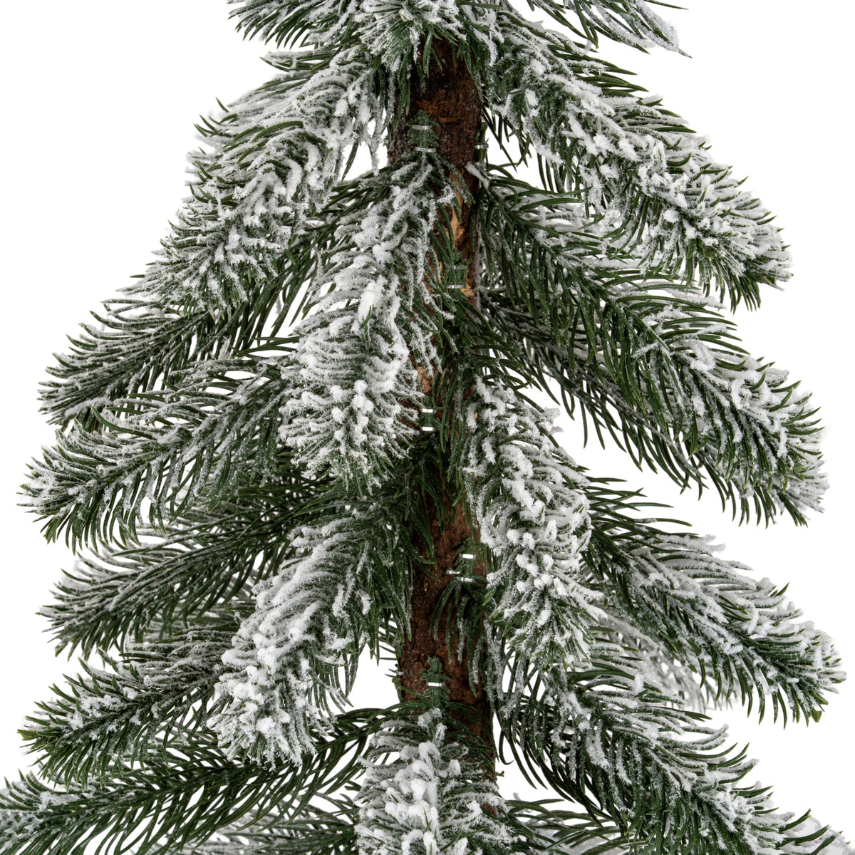 Medium Snowy Pine Tree On Wooden Stand [cid:e244c5c19ab8ede218453a22eda8820c]