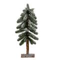 Medium Snowy Pine Tree On Wooden Stand [cid:b1da93da98ab53ab52fc3a22eda881f9]