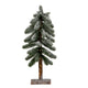 Medium Snowy Pine Tree On Wooden Stand [cid:b1da93da98ab53ab52fc3a22eda881f9]