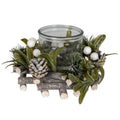 Frosted Mistletoe And Pine Candle Wreath [cid:27ec734d34bd710b3b033a22eda8b6b8]