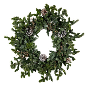 Woodland Pine Wreath With Pinecones [cid:58f656806644f116546d3a22eda85520]
