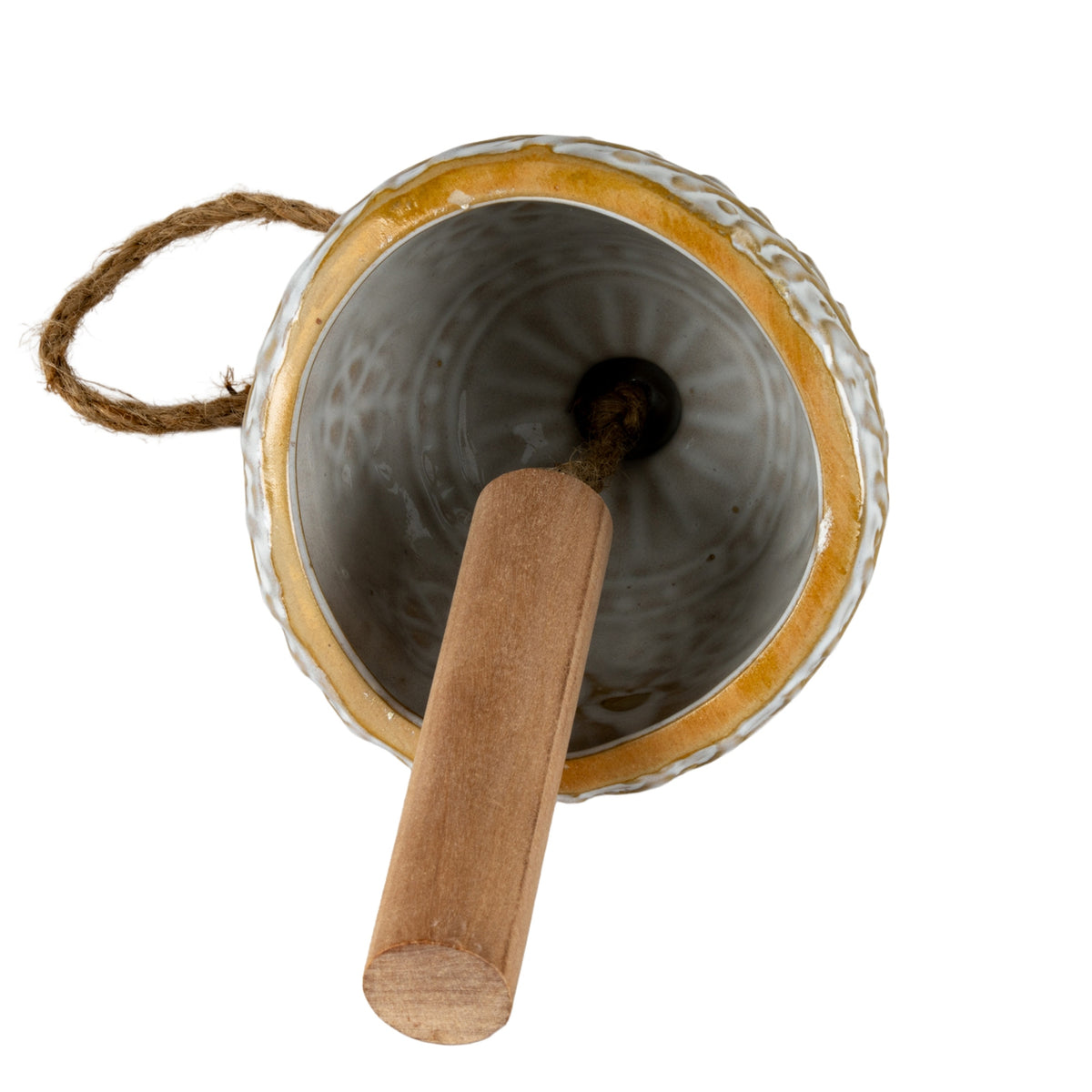 Large Ceramic Bell Tree Ornament With Snowflake Detail [cid:d73280cdd53c02ad78693a22eda8d335]