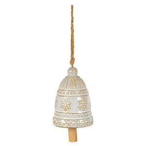 Large Ceramic Bell Tree Ornament With Snowflake Detail [cid:677339f09a13c5c1778c3a22eda8d2f0]