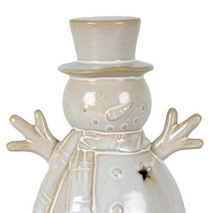 Alora Ceramic Medium Snowman With LED Light [cid:a2c773221d2eeb4e15e93a22eda85c12]
