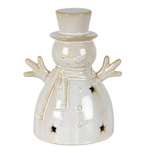 Alora Ceramic Medium Snowman With LED Light [cid:f5edb329d383ba9a56763a22eda85bf3]