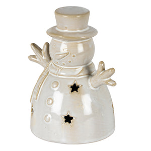 Alora Ceramic Small Snowman With LED Light [cid:2ed0a0fd1ade850ef6cf3a22eda8b114]