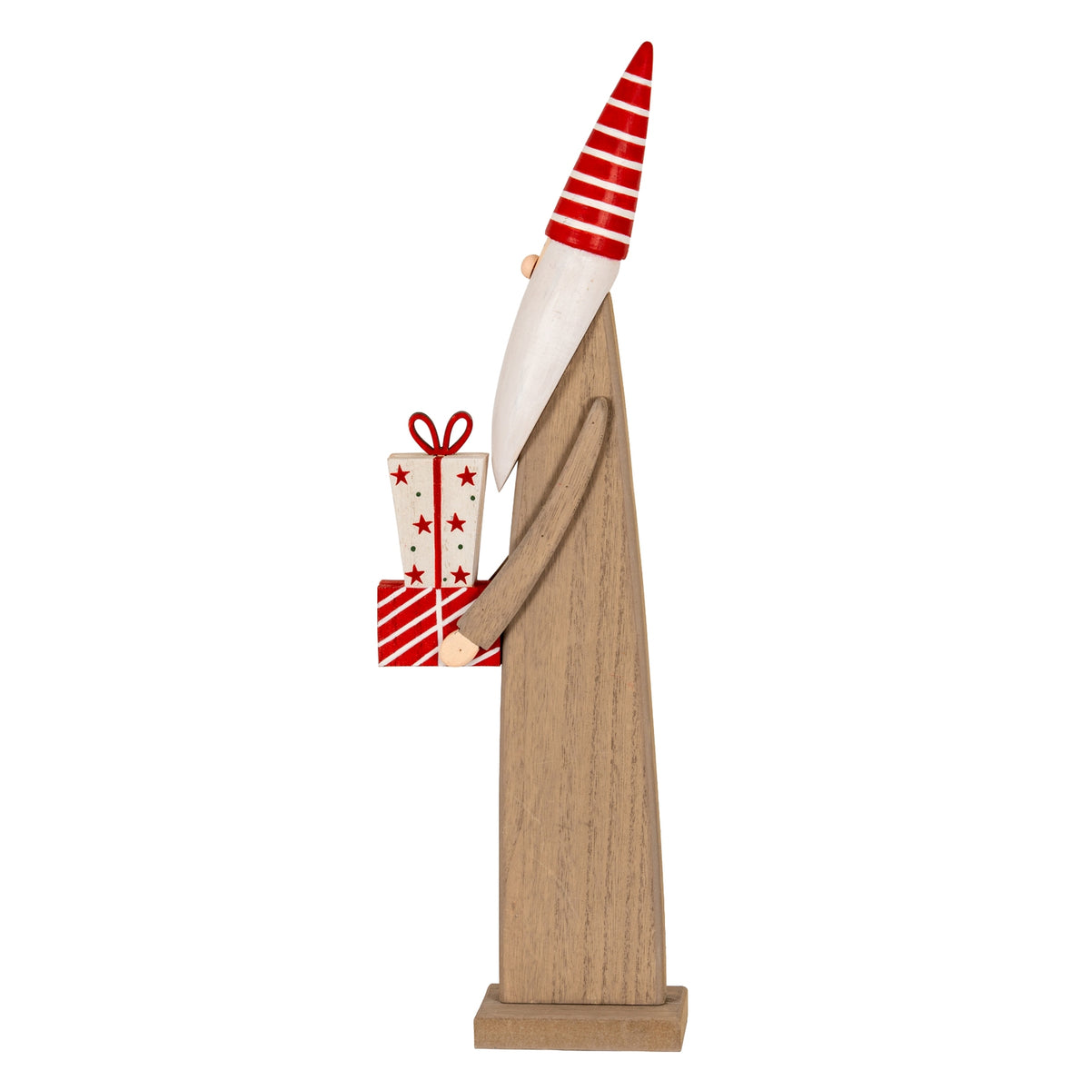 Wooden Festive Elf with Presents [cid:43d159f727fb989652923a22eda8a71f]