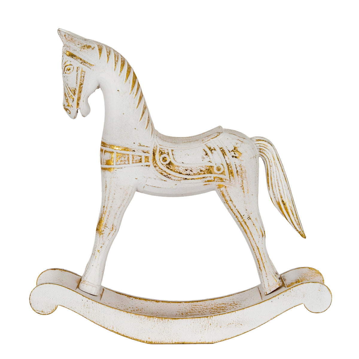 Large Whitewashed Wooden Rocking Horse [cid:c73aea94ded44bec17843a22eda8f40f]