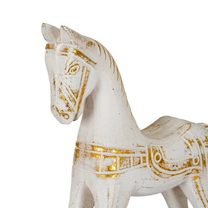 Large Whitewashed Wooden Rocking Horse [cid:5ab843d8085530254d773a22eda8f426]