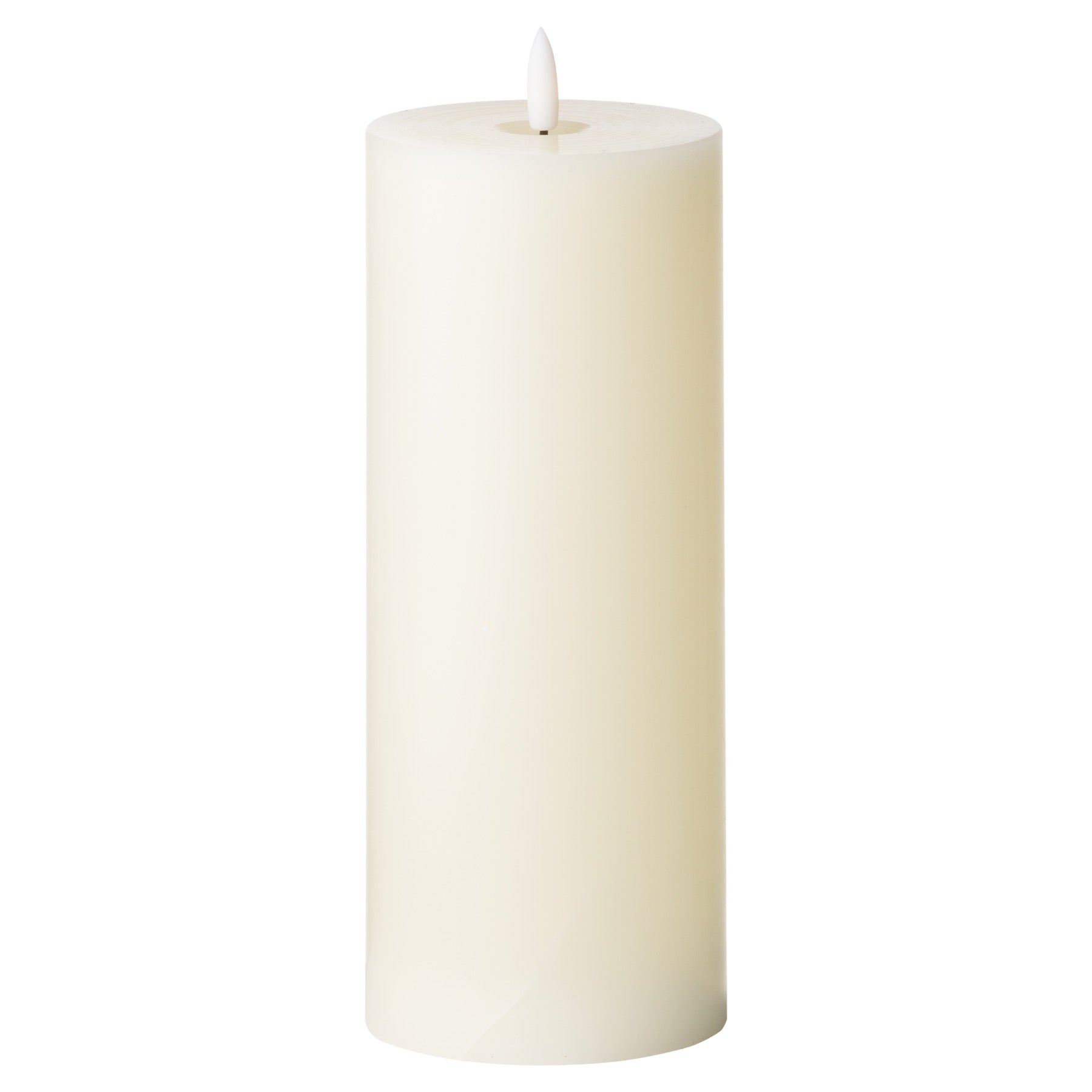 Luxe Collection Natural Glow 3 x 4 LED Cream Wax Candle_2257