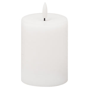 Luxe Collection Natural Glow 3 x 4 LED Cream Wax Candle_2266