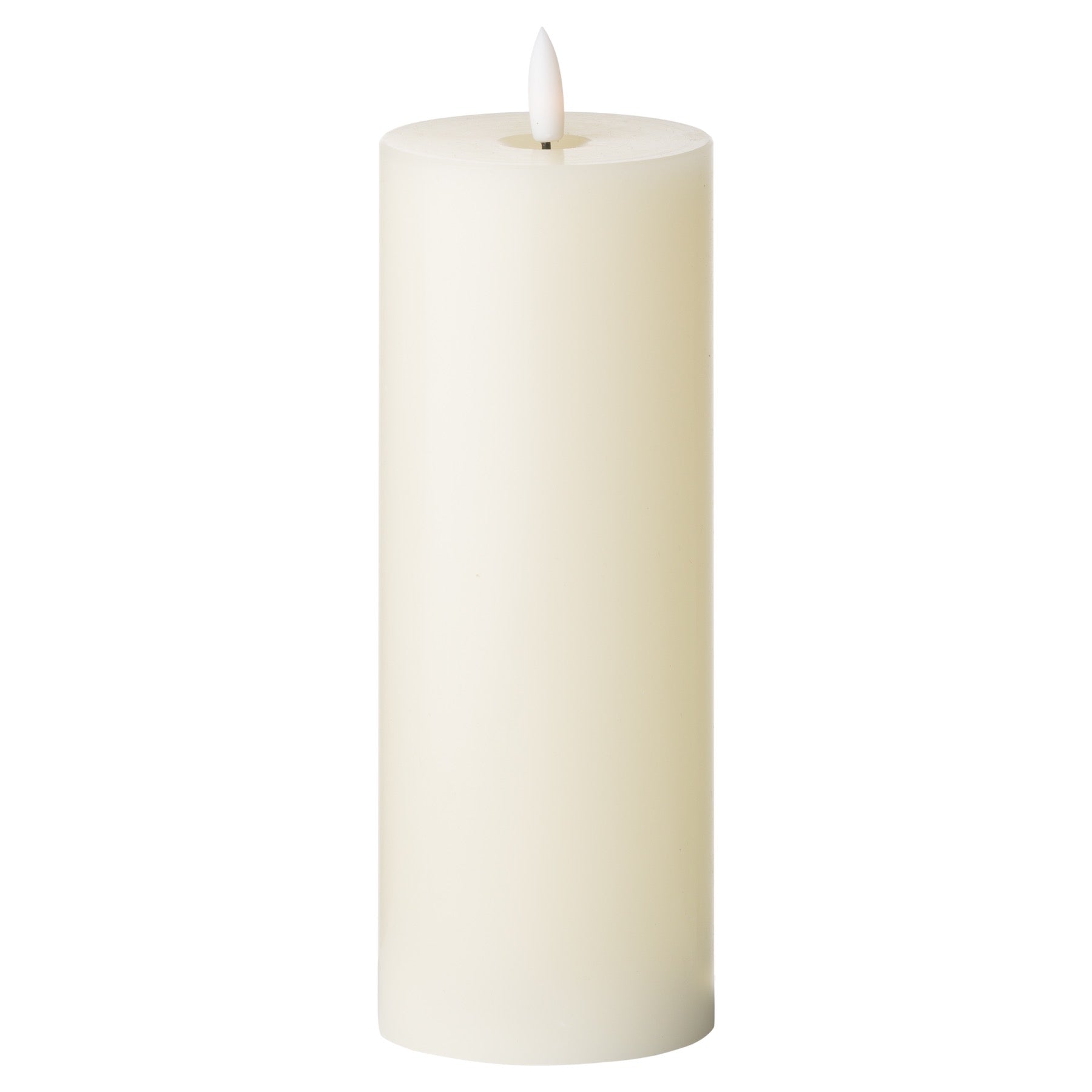Luxe Collection Natural Glow 3 x 4 LED Cream Wax Candle_2252