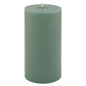 Luxe Collection Melt Effect 3x4 Grey LED Wax Candle_2159