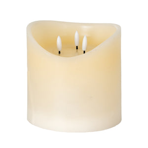 Luxe Collection Natural Glow Melted LED Candle_2298