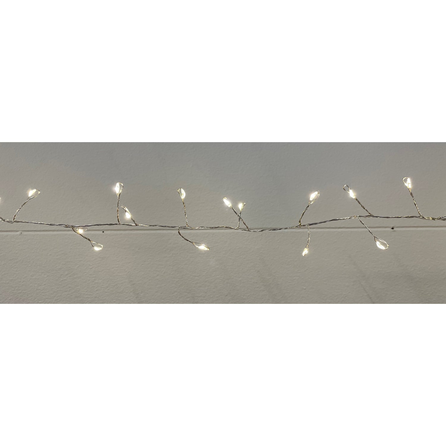 7.2m/23ft 6in Plug In LED Warm White Cluster Micro Lights_680