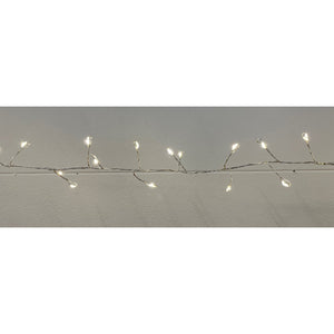 7.2m/23ft 6in Plug In LED Warm White Cluster Micro Lights_680