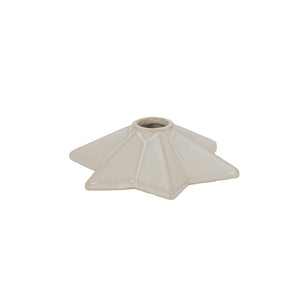 Alora Ceramic Angled Star Candle Holder_1202
