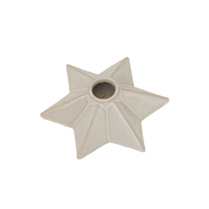 Alora Ceramic Angled Star Candle Holder_1205