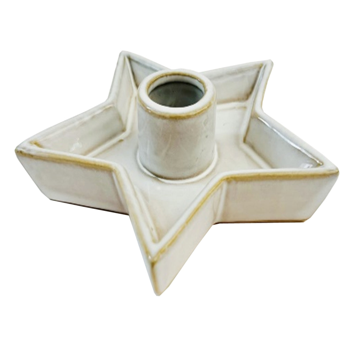 Alora Ceramic Star Candle Holder_1225