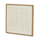 Alta White Feathers Art Mounted In Beaded Frame_3702