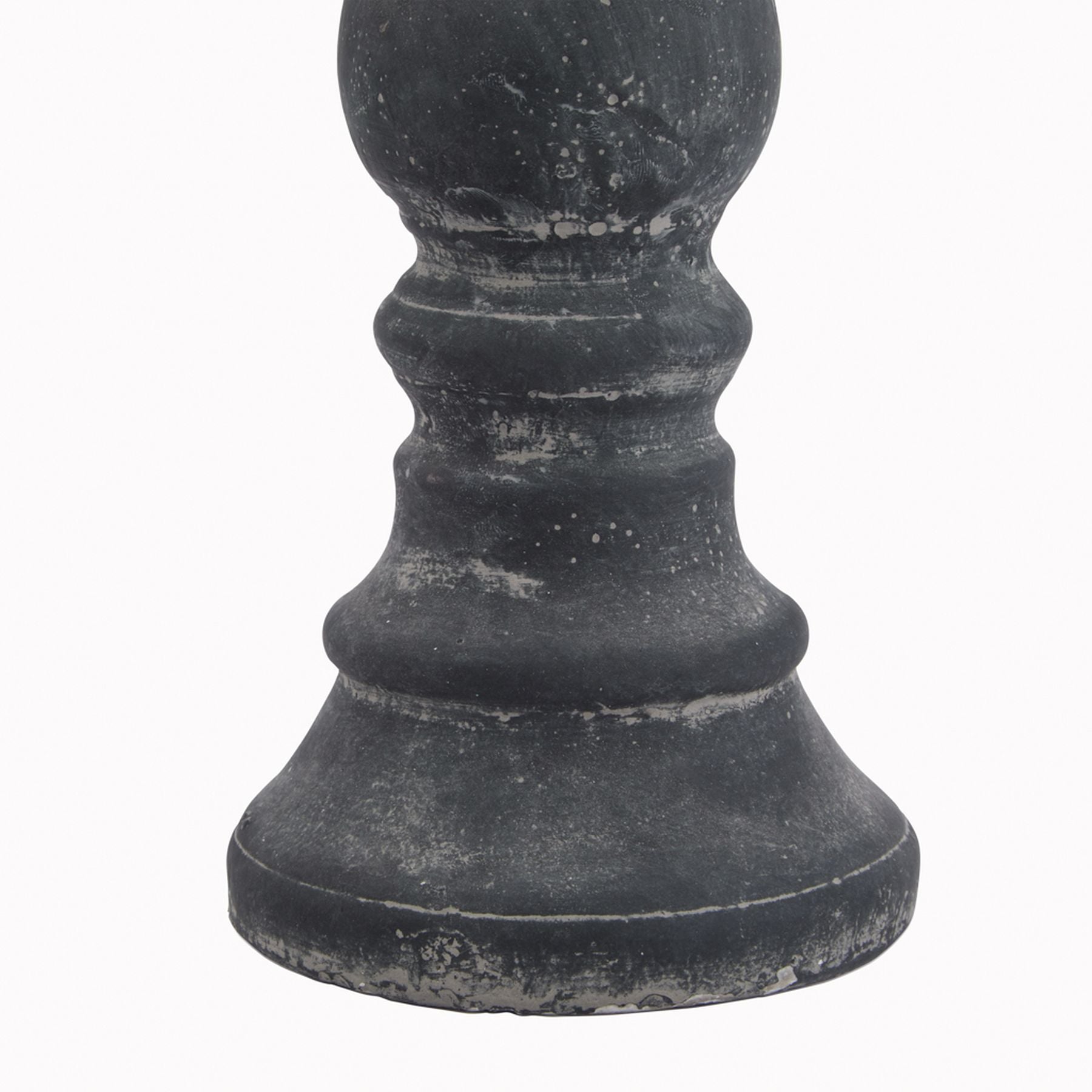 Amalfi Grey Column Candle Holder_1245