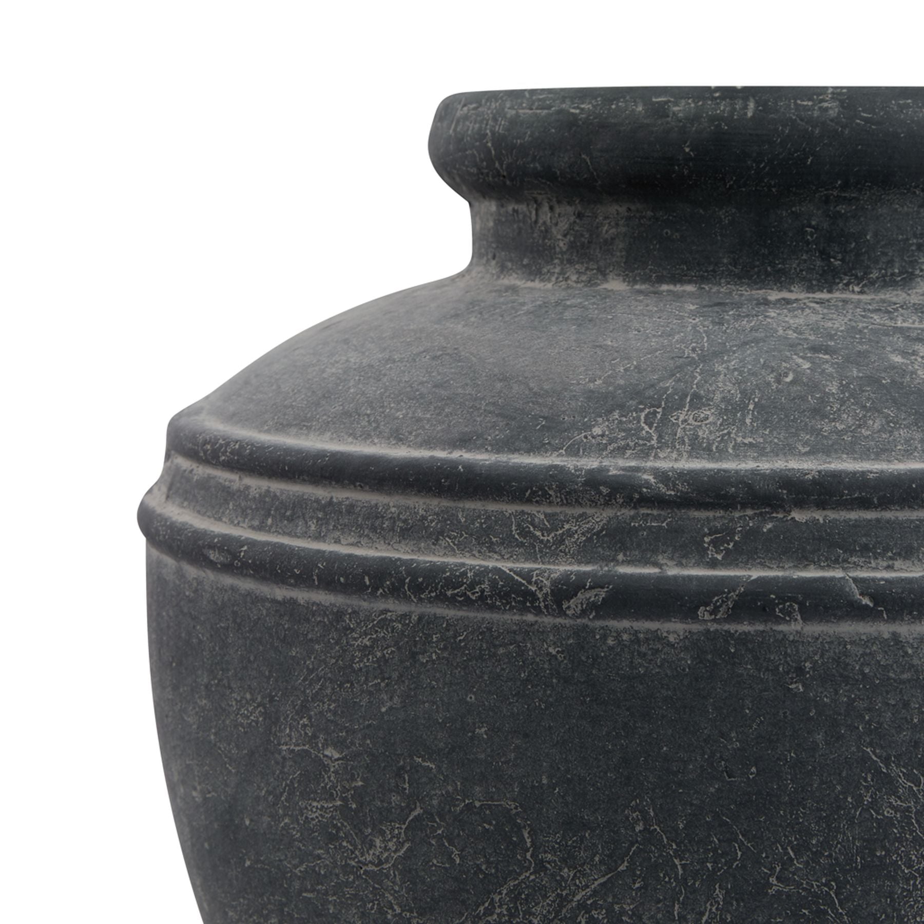 Amalfi Grey Water Pot [cid:23288-b]