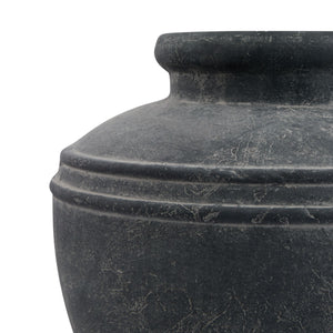 Amalfi Grey Water Pot [cid:23288-b]