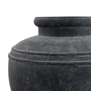 Amalfi Large Grey  Water Pot [cid:23287-b]