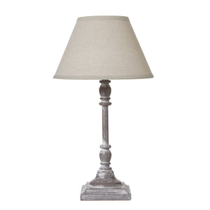 Antia Stem Table Lamp With Linen Shade [cid:23881]